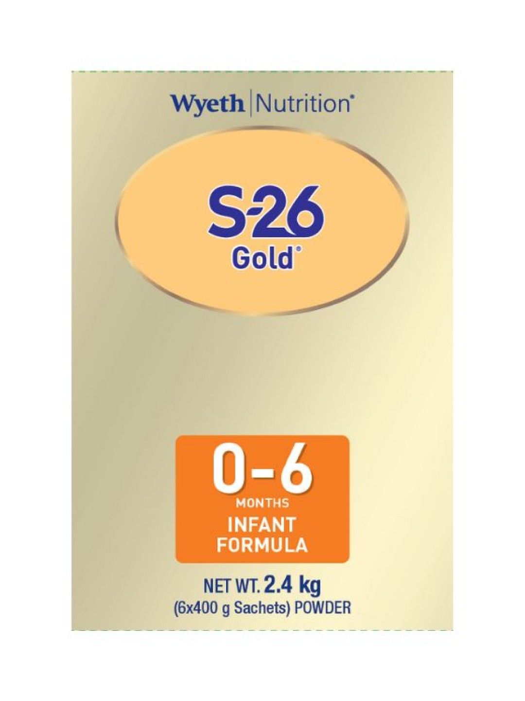 S-26 Gold One Milk Formula for 0-6 Months (2.4kg) (No Color- Image 3)