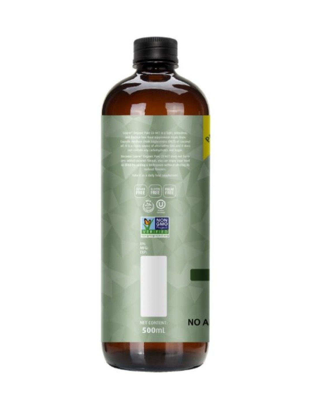 Laurin Pure C8 MCT Oil (500ml) (No Color- Image 3)