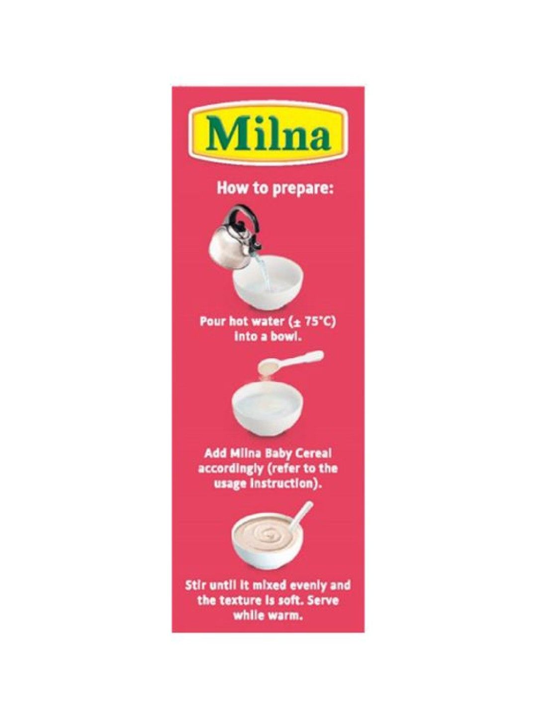 Milna Baby Cereal Brown Rice Bundle of 2 (No Color- Image 3)