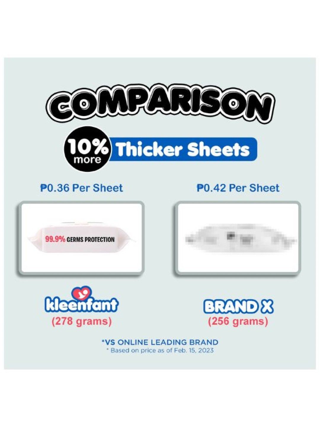 Kleenfant Lite Antibacterial Wipes 80 sheets (No Color- Image 3)