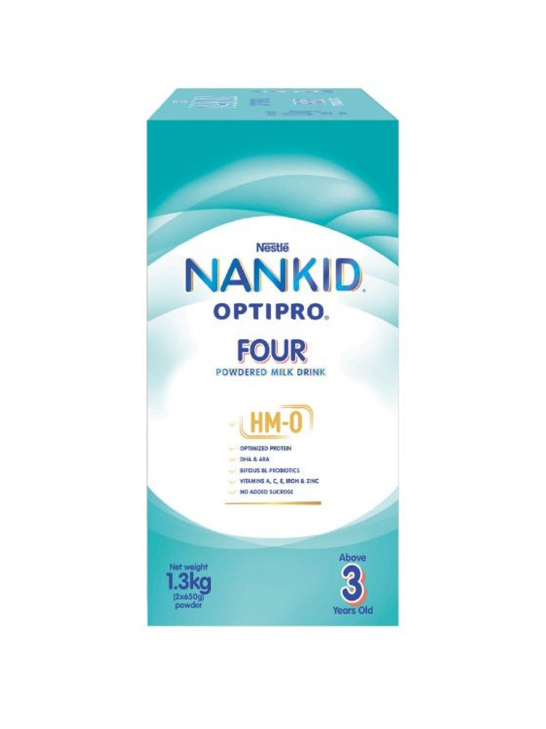 NANKID Optipro Four Powdered Milk For Children Above 3 Years Old (1.3kg) (No Color- Image 3)