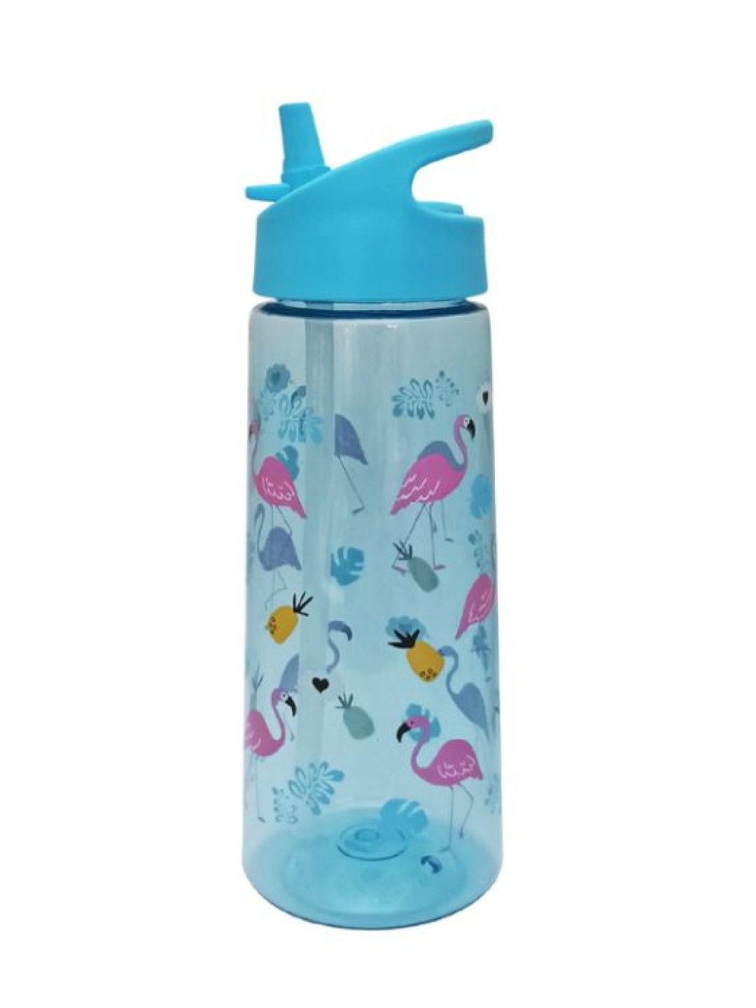 Giggli Kids Water Bottle Tritan BPA Free with Leak Proof Straw Lid in 22oz (Teal Llama- Image 3)