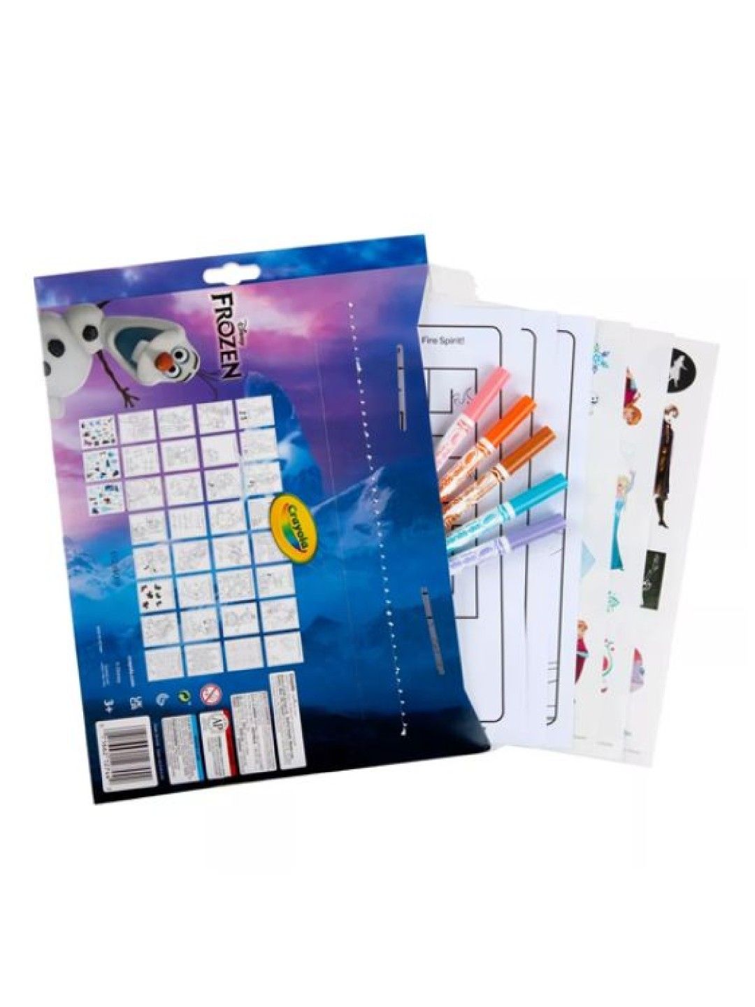 Crayola Color & Sticker Activity Set - Frozen (No Color- Image 3)