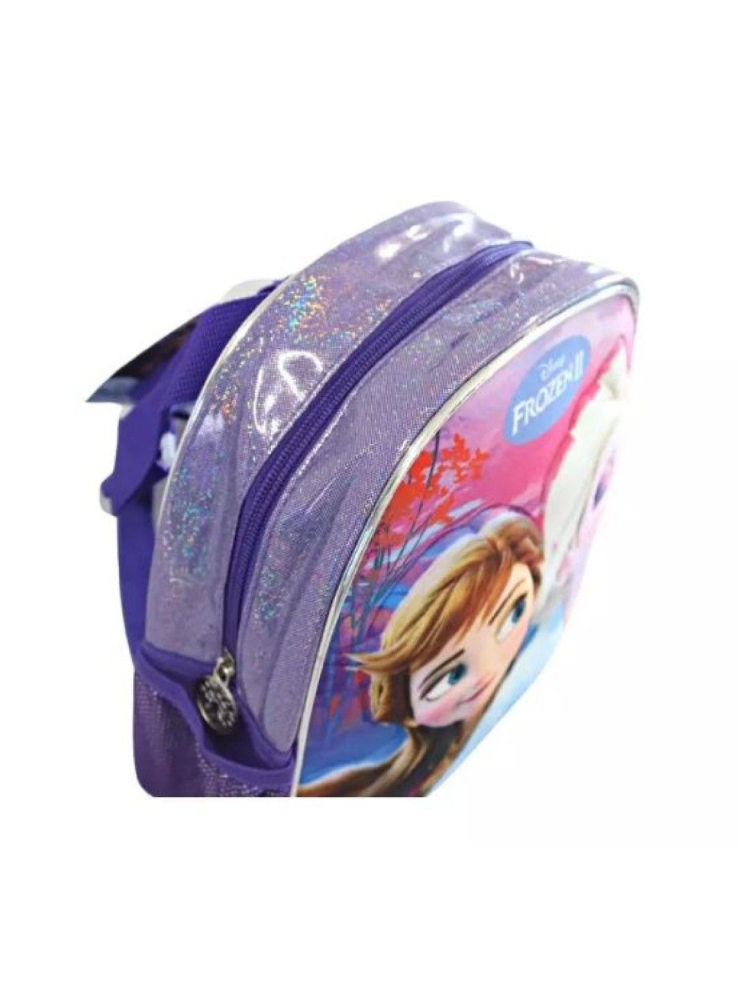 Disney Frozen 3D Elsa and Anna 10inch School Backpack (Purple- Image 3)