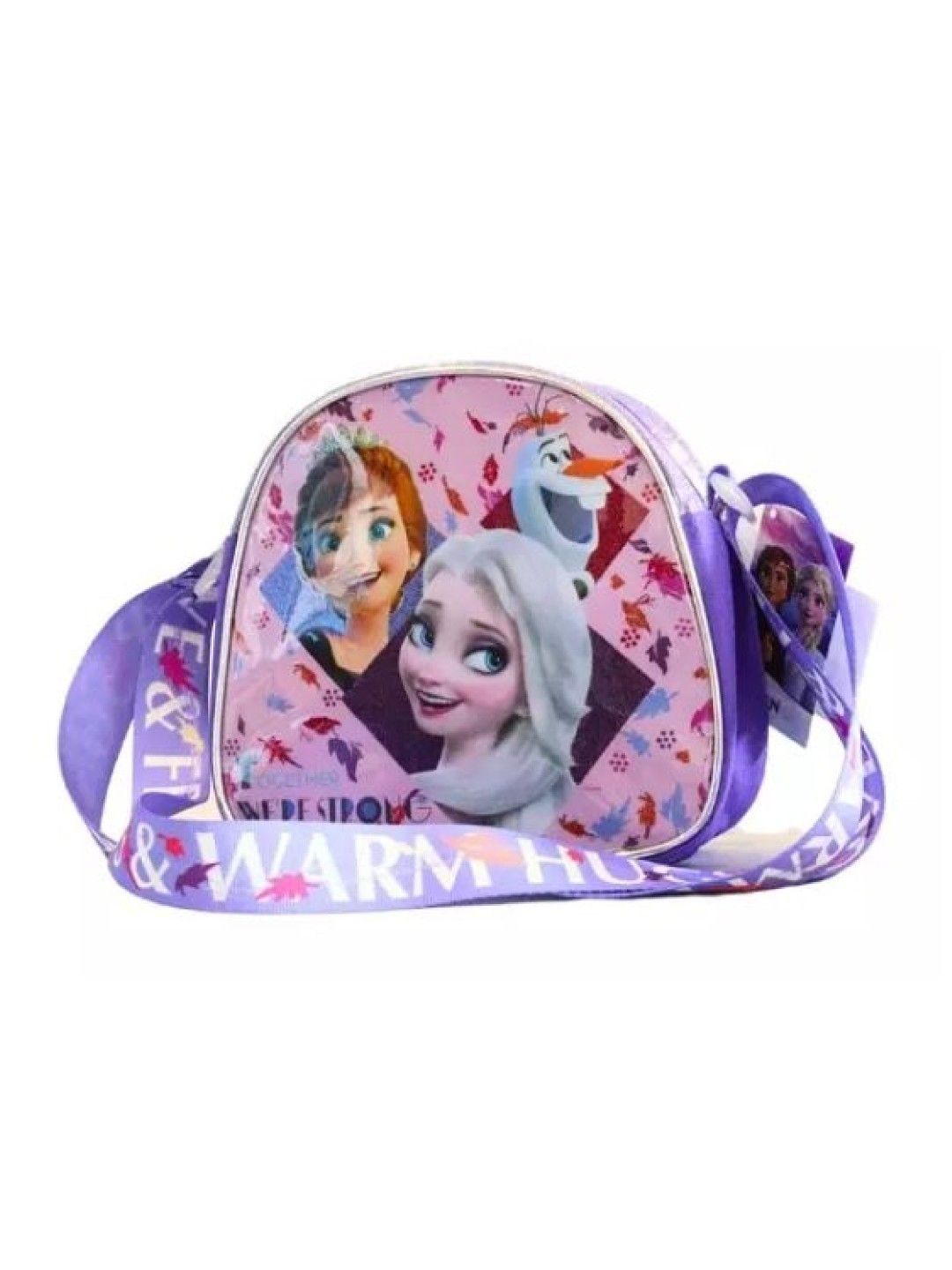 Disney Frozen Elsa and Anna School Sling Bag (Purple- Image 3)