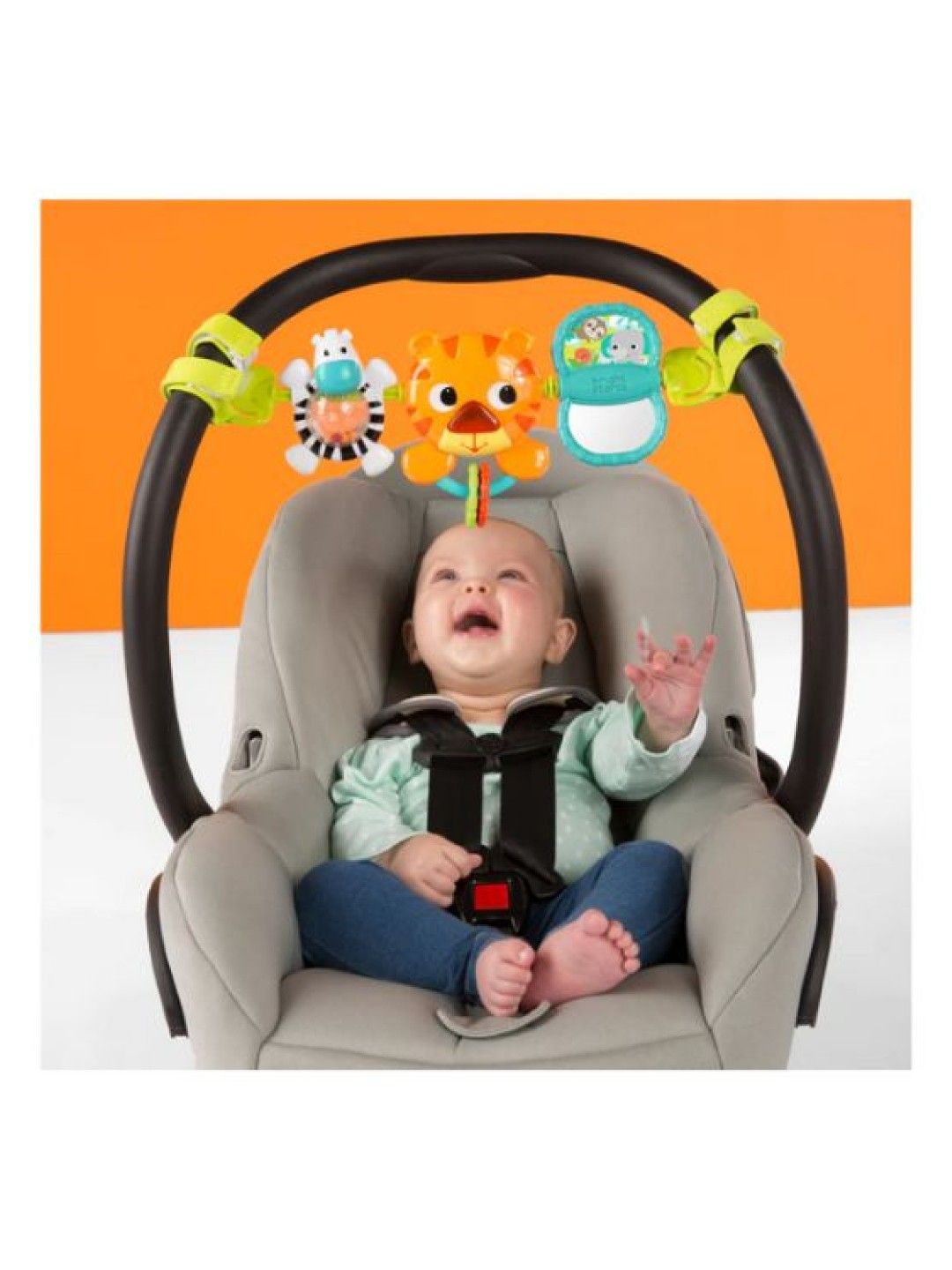 Bright Starts Take Along Carrier Toy Bar Assorted (Tiger- Image 3)