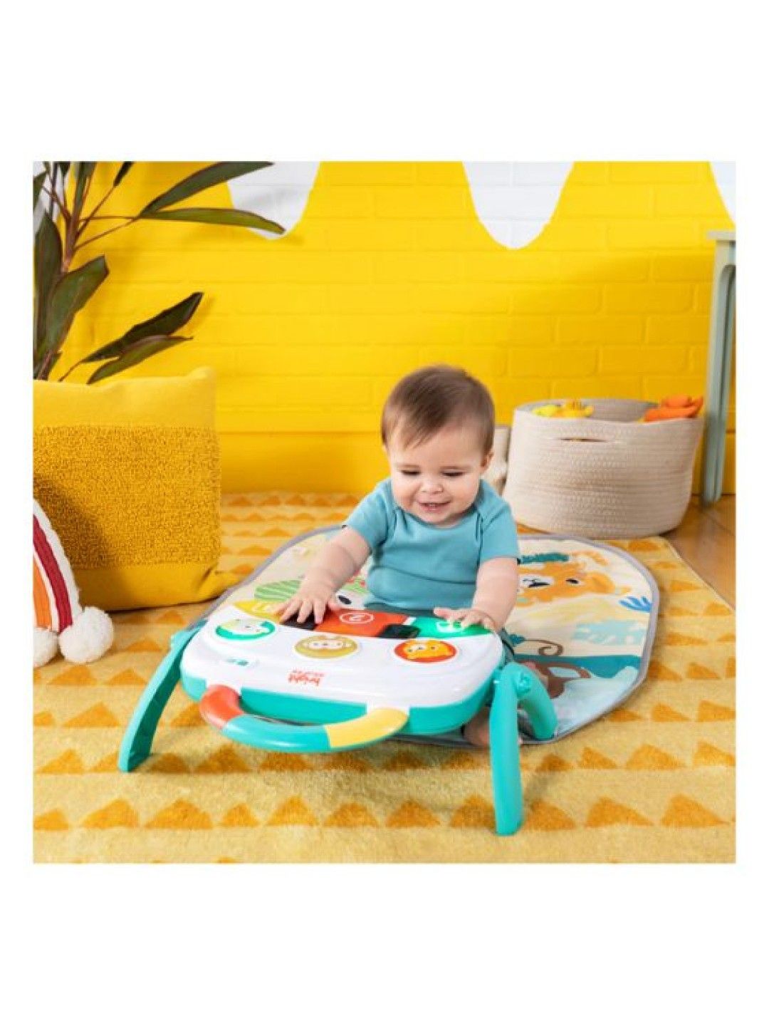 Bright Starts Tropical Safari 4in1 Groovin' Kick gym (No Color- Image 3)