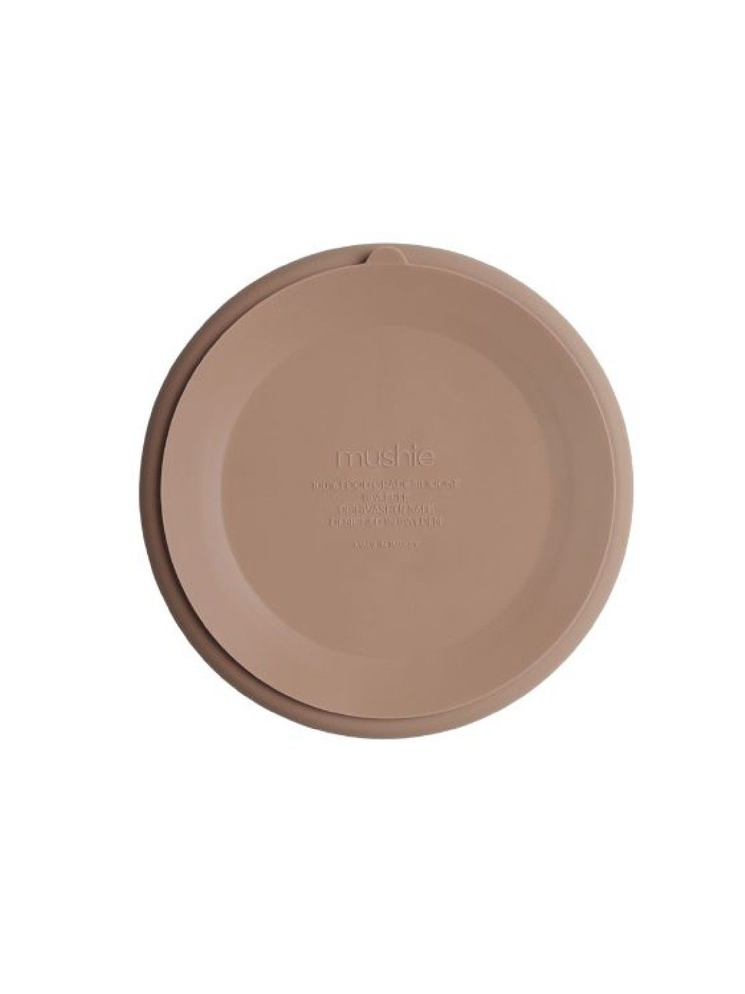 Mushie Silicone Suction Plate (Natural- Image 3)