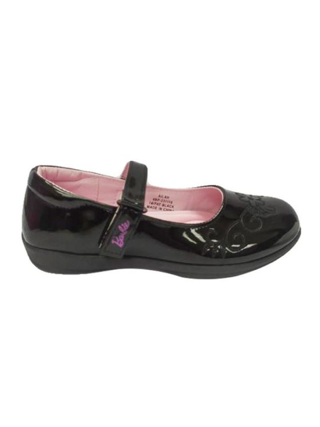 Barbie Ailah School Shoes (Black- Image 3)