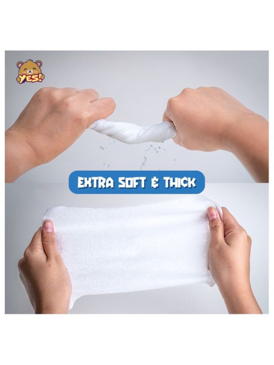 YES! Baby Wipes SAVER (3 PACKS UNSCENTED) (No Color- Image 3)