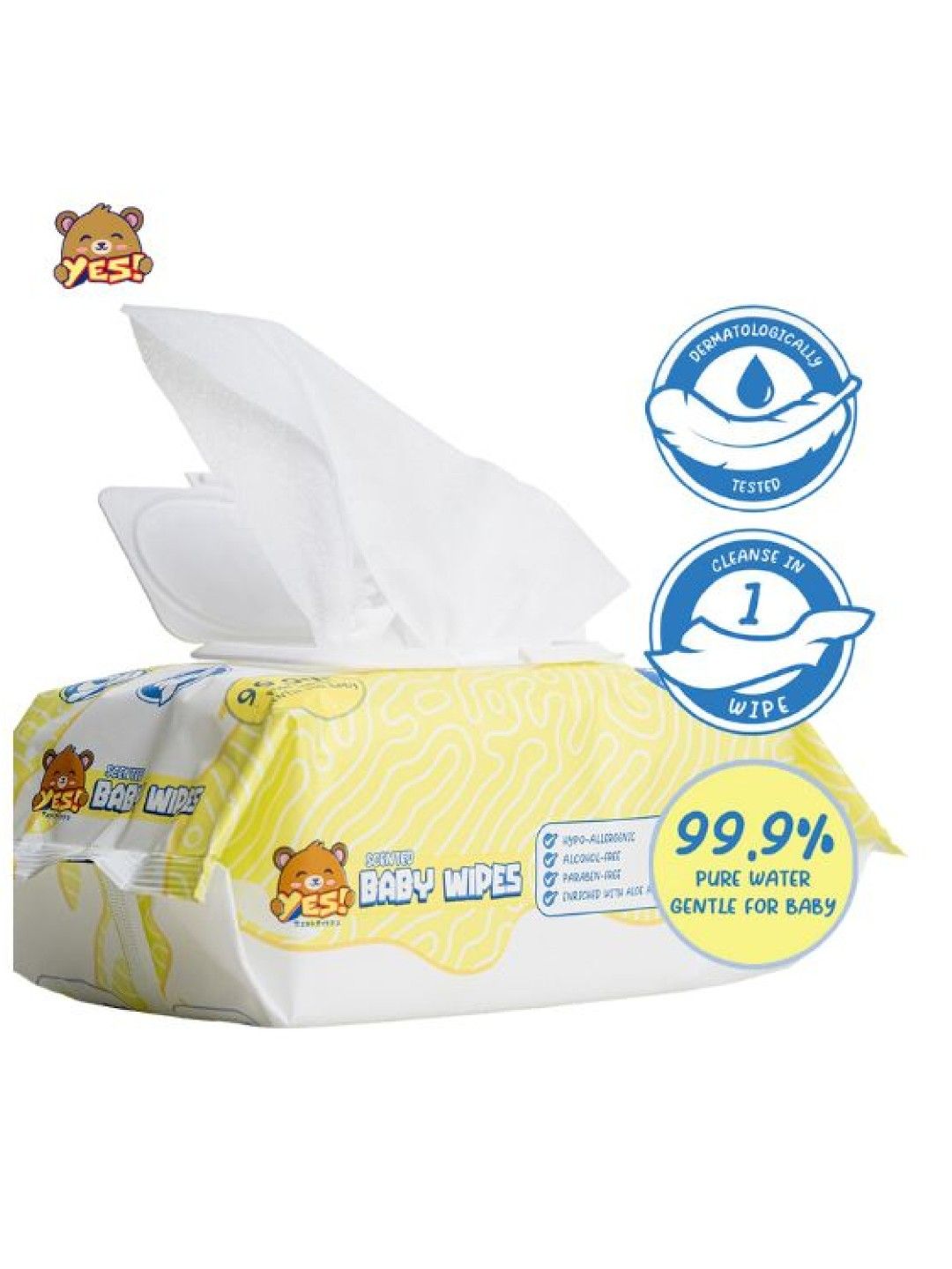YES! Baby Wipes MEGA (24 PACKS SCENTED) (No Color- Image 2)