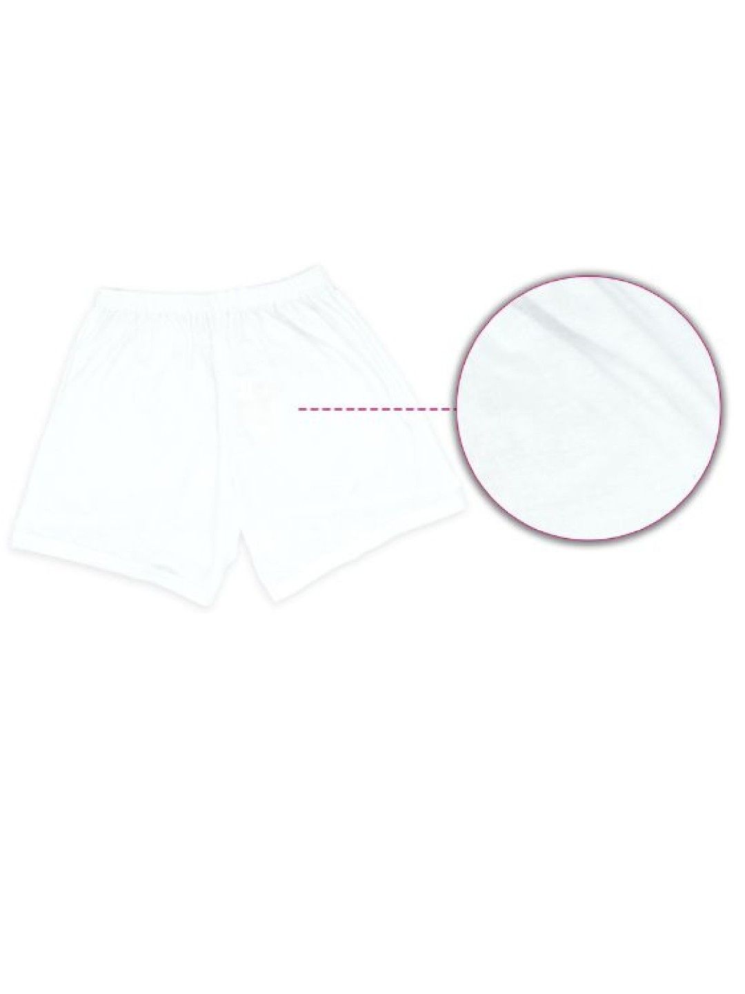 Sweet Forever Children Panty Shorts - SPS 03 (White- Image 3)