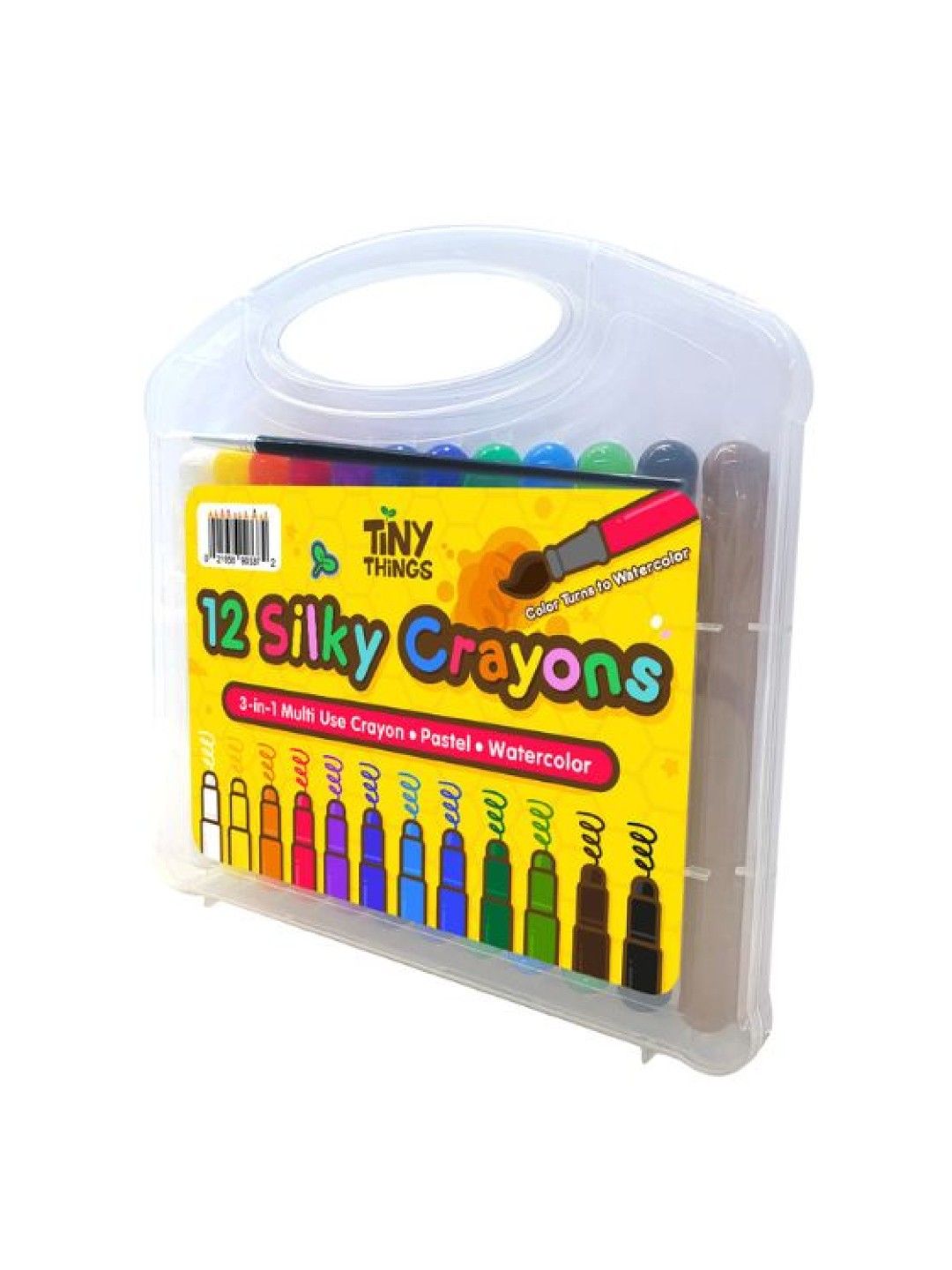 Tiny Buds Tiny Things Silky Crayons (12 Colors) (No Color- Image 3)