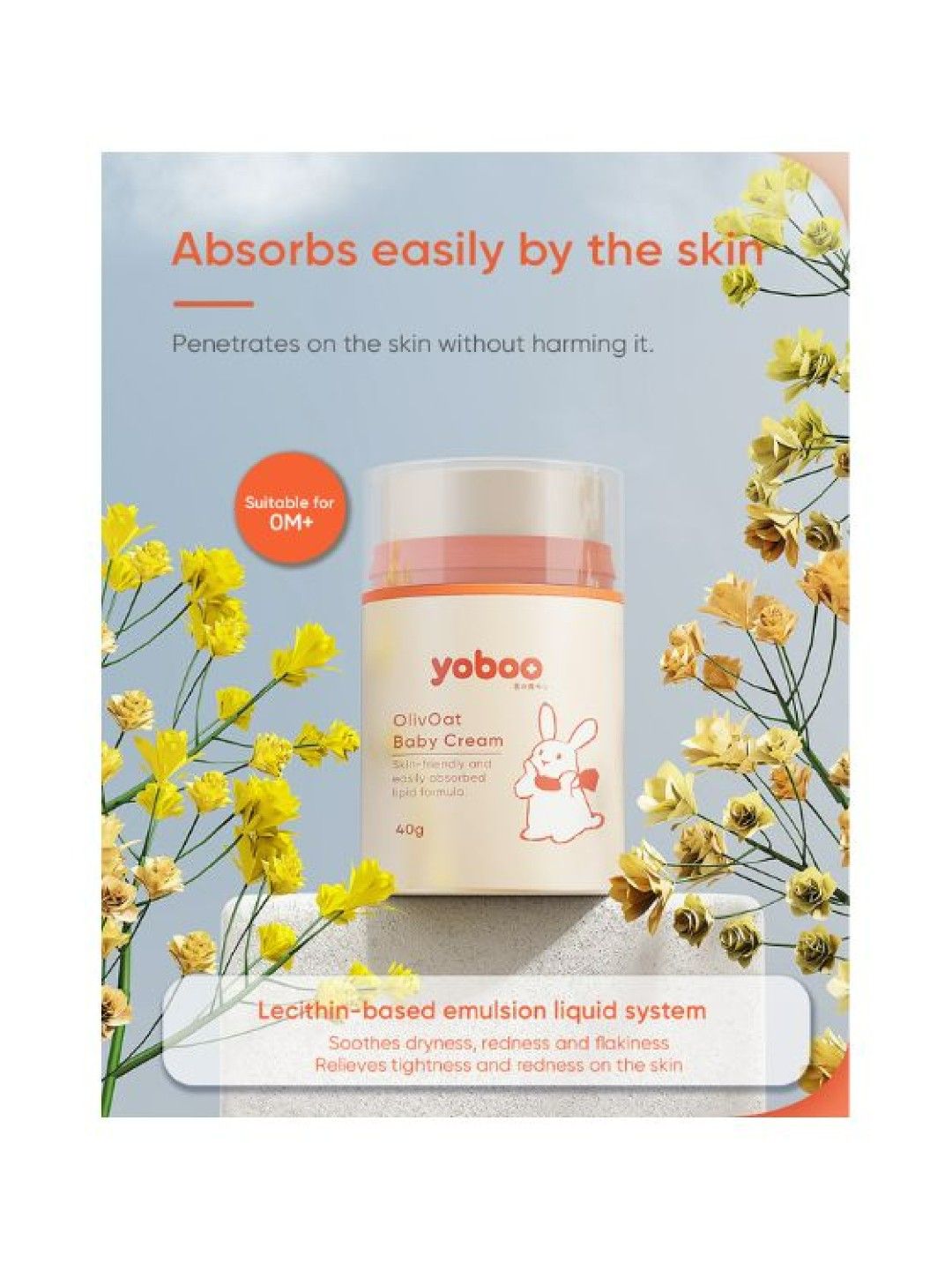 Yoboo OlivOat Baby Cream (No Color- Image 3)