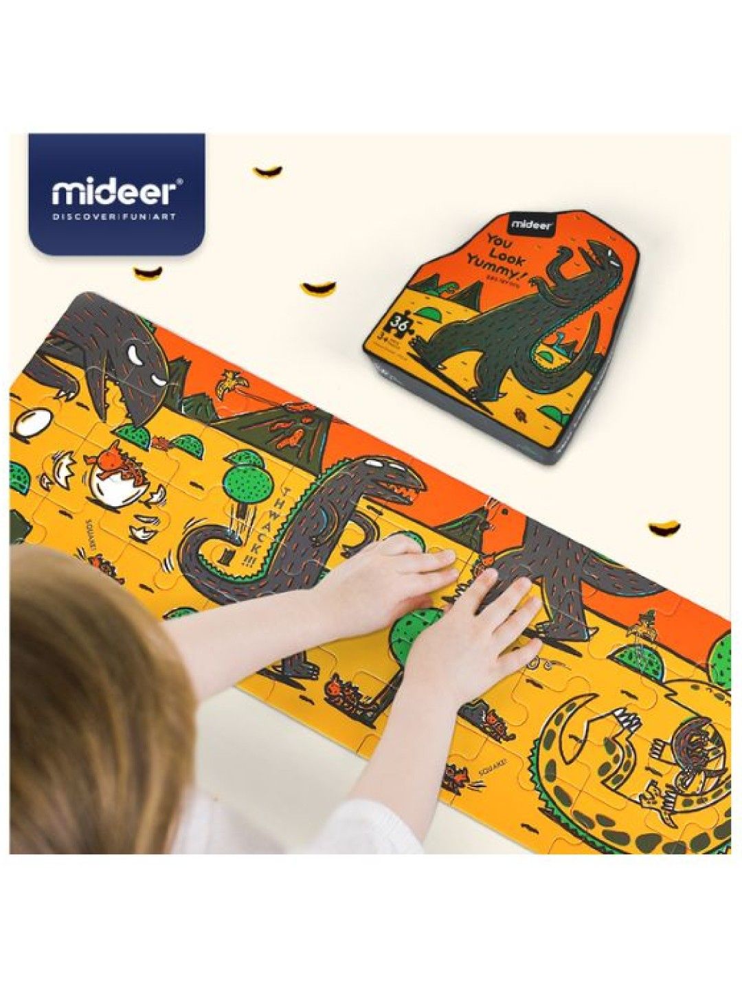 MiDeer Gift Box Puzzle - You Look Yummy! (No Color- Image 3)