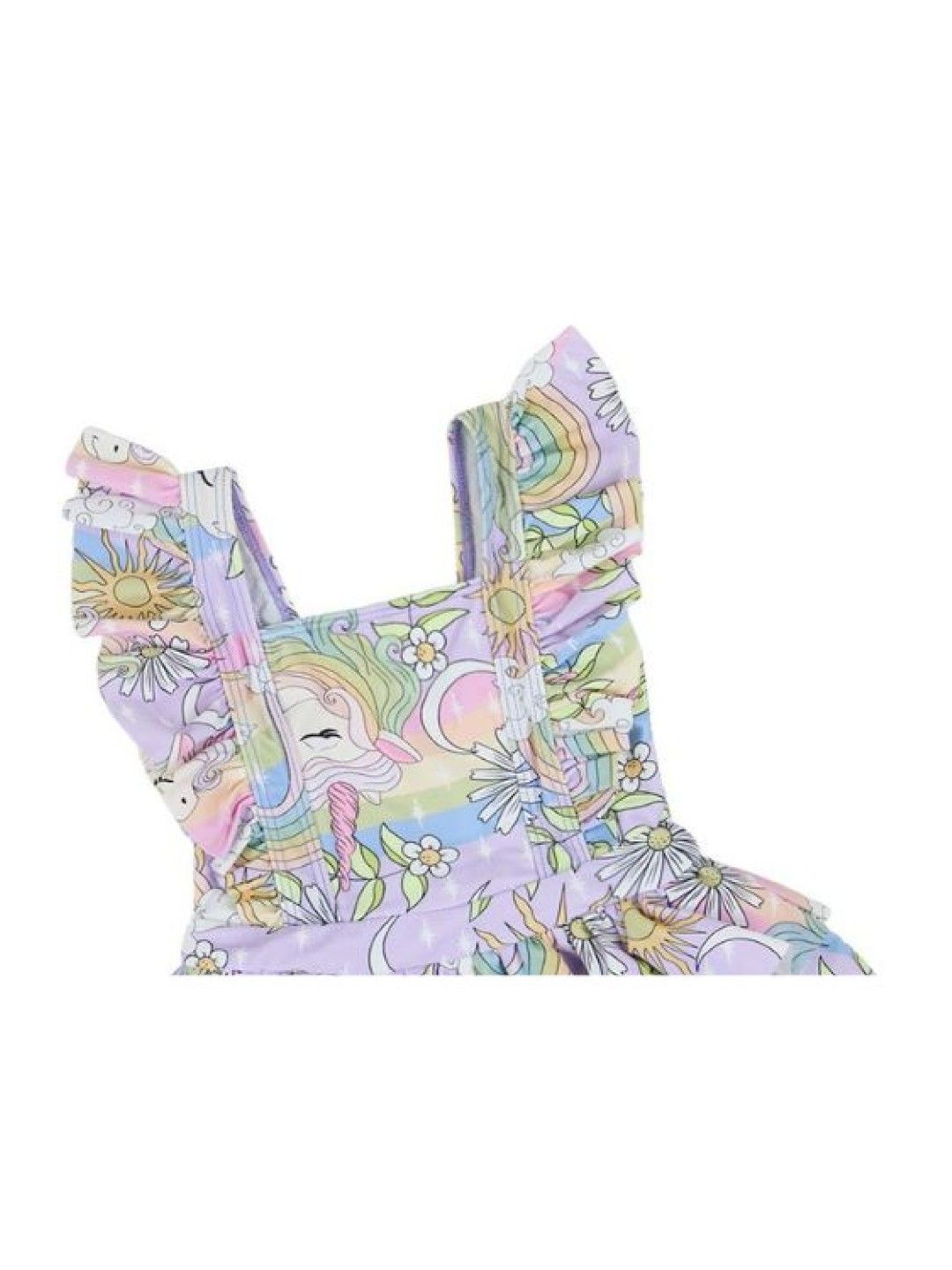 Little Paddler Swimsuit For Kids Little Zoe One-Piece Unicorn (Whimsical Unicorn- Image 3)