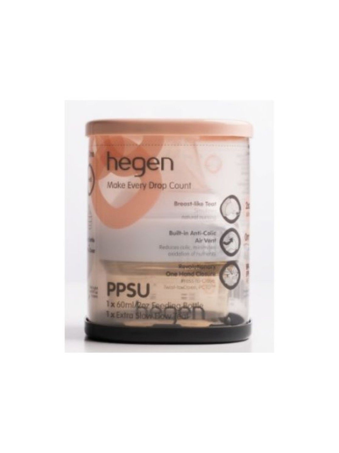 Hegen Feeding Bottle (2oz) (No Color- Image 3)