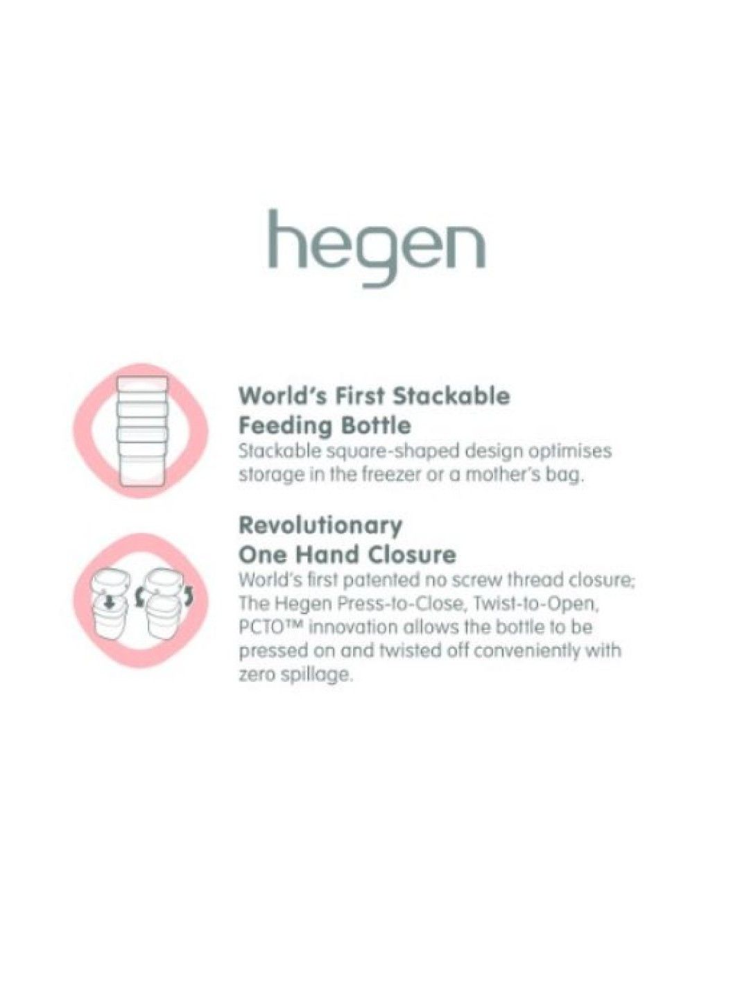 Hegen Breast Milk Storage (2oz) (No Color- Image 3)