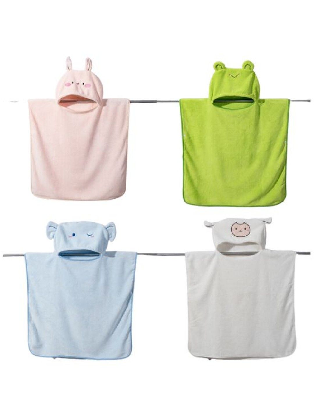 Scenti Kiddie Towel with Hood (Frog- Image 2)