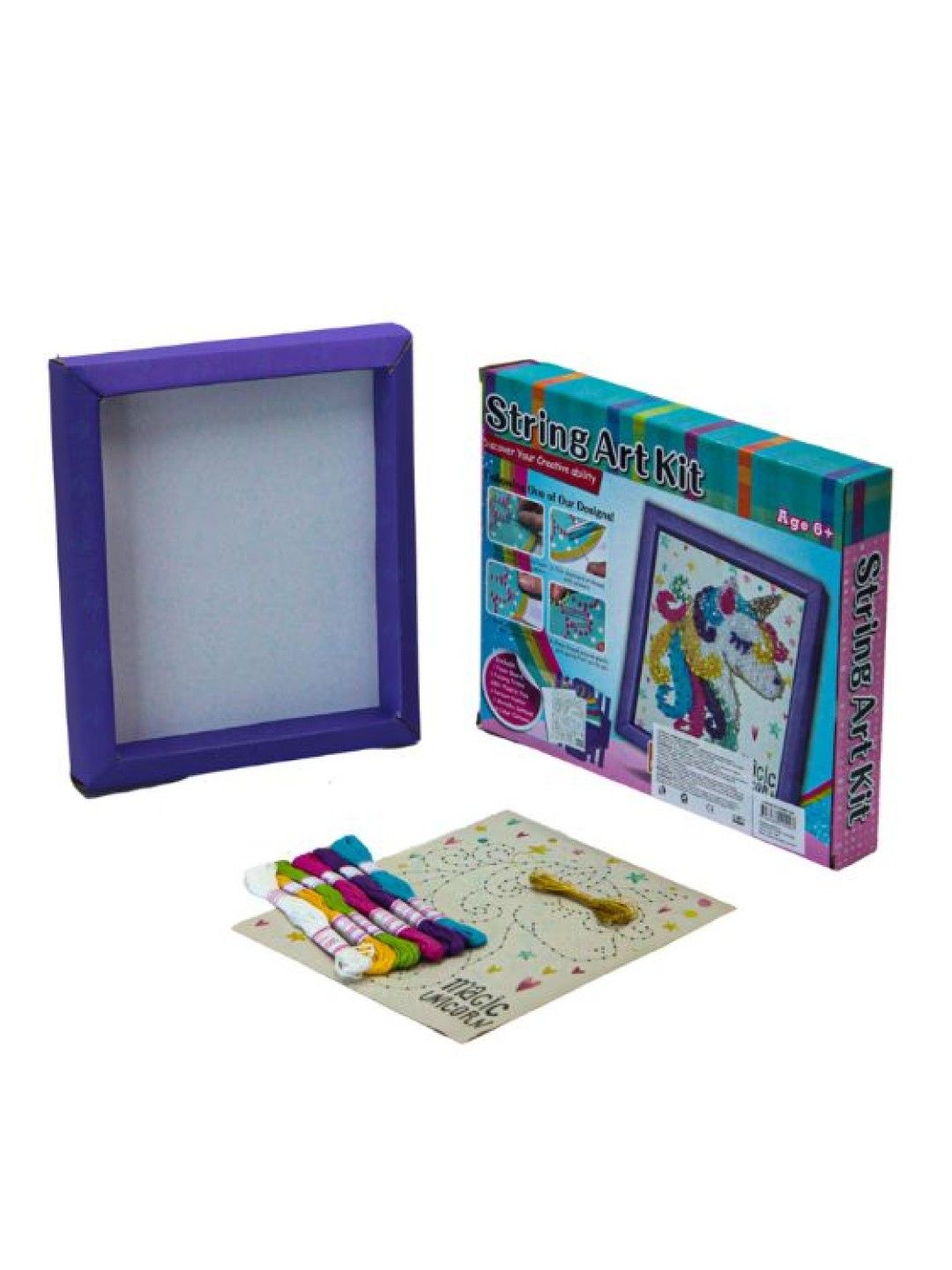 Healthcare Depot Magical Unicorn String Art D.I.Y Kit (No Color- Image 3)