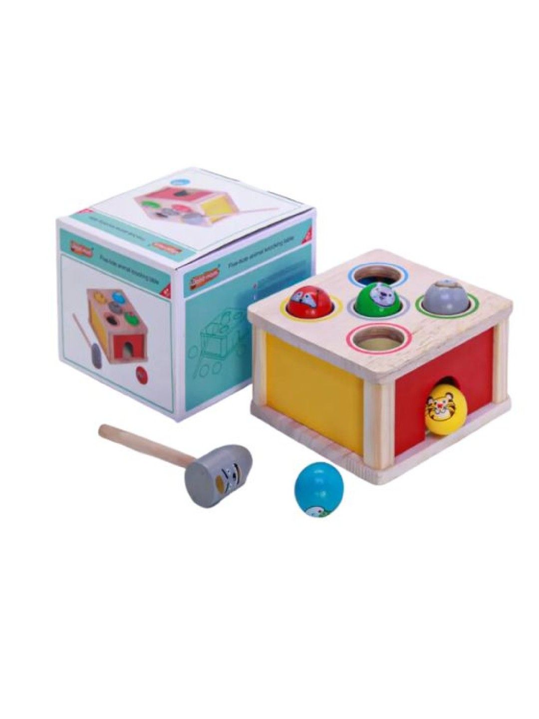 Healthcare Depot Knock the ball Five-Hole Animal Knocking Table (No Color- Image 3)