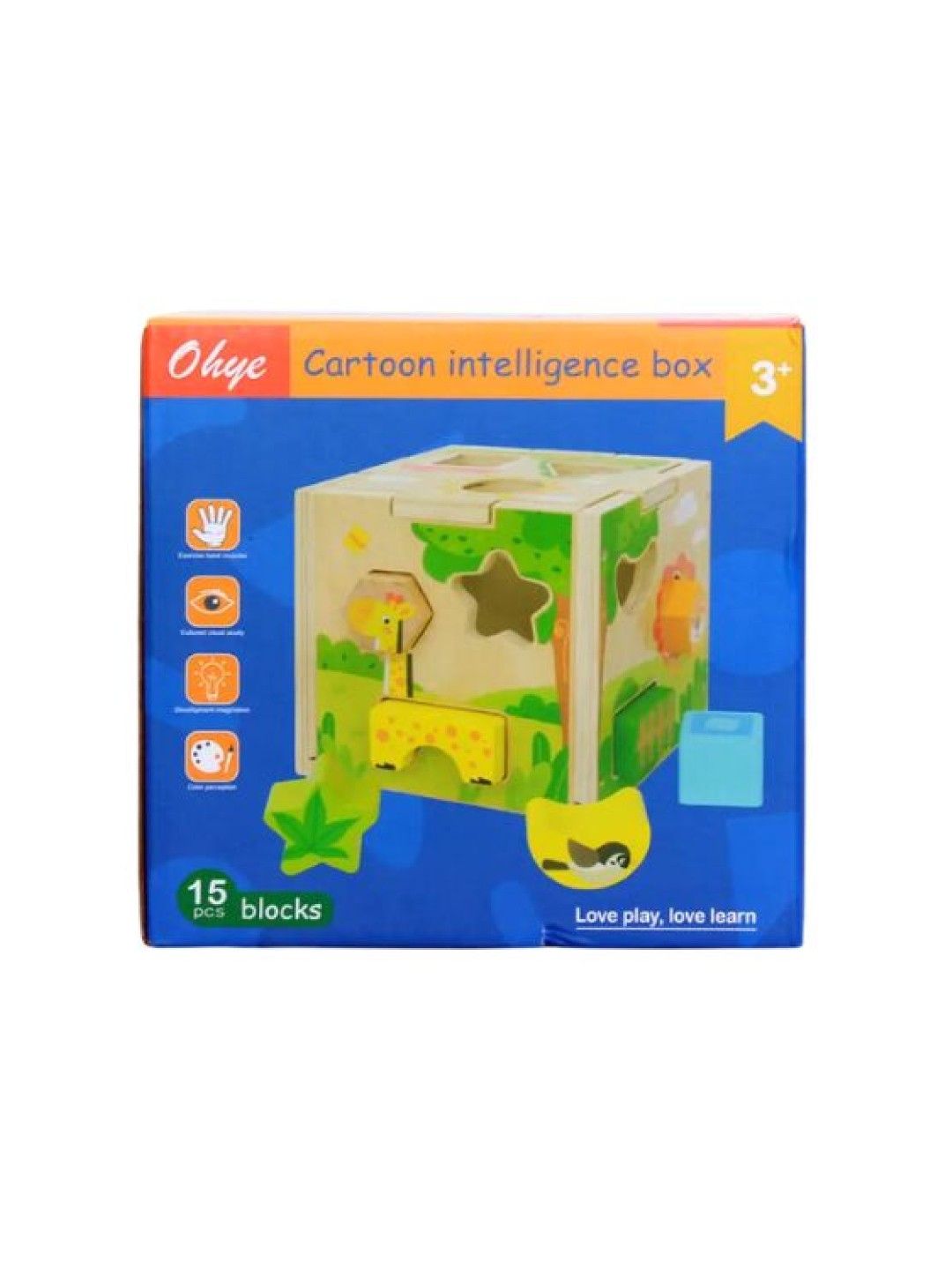 Healthcare Depot Animal Shape Sorter Wooden Box (No Color- Image 4)