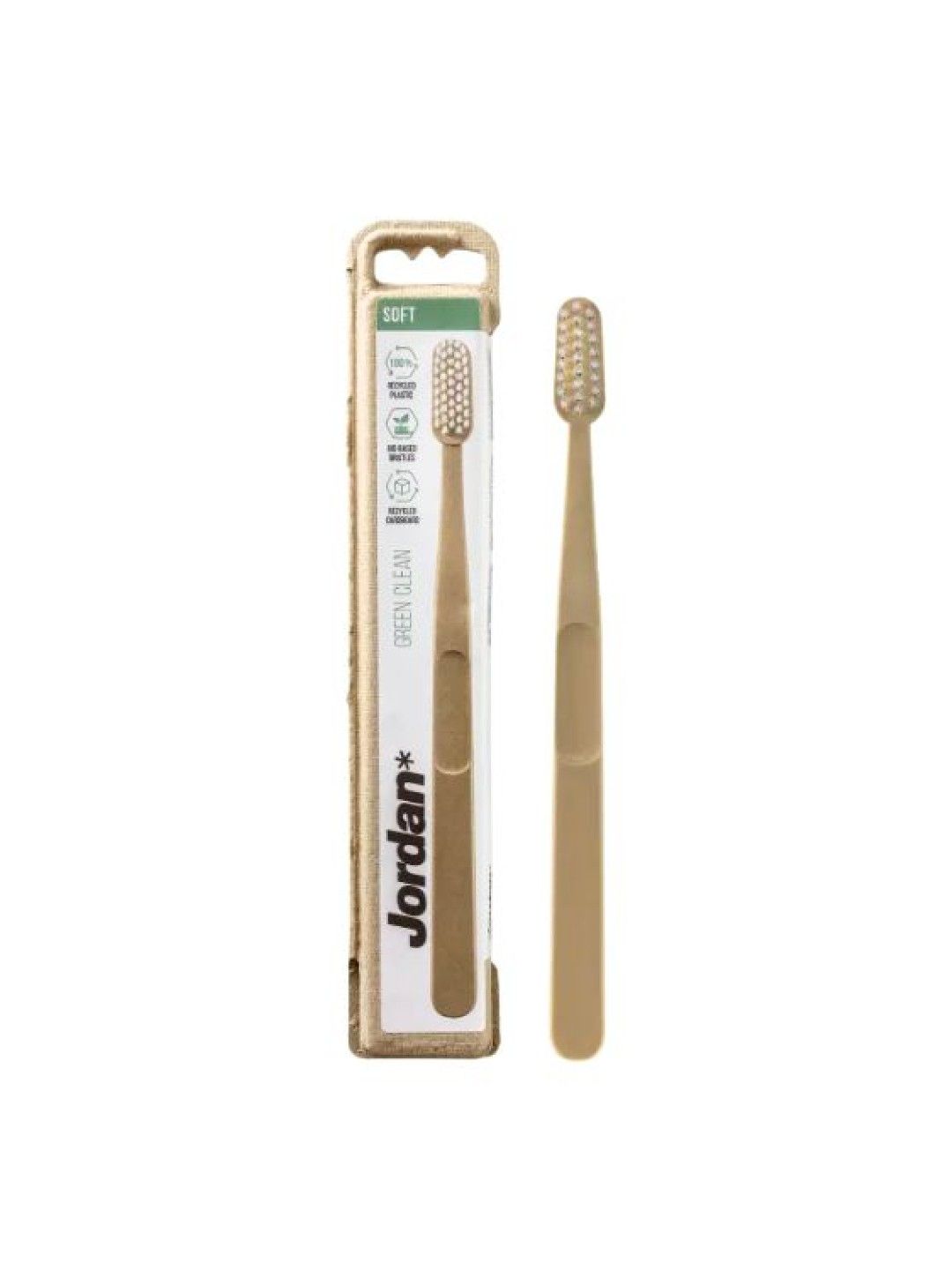 Jordan Green Clean Toothbrush Eco-Friendly 1 pc - Assorted (No Color- Image 3)