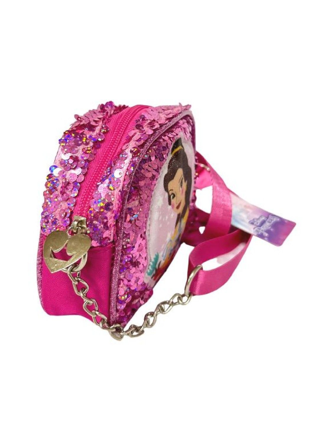 Disney Princess Cute Belle Sequin Sling Bag (No Color- Image 3)