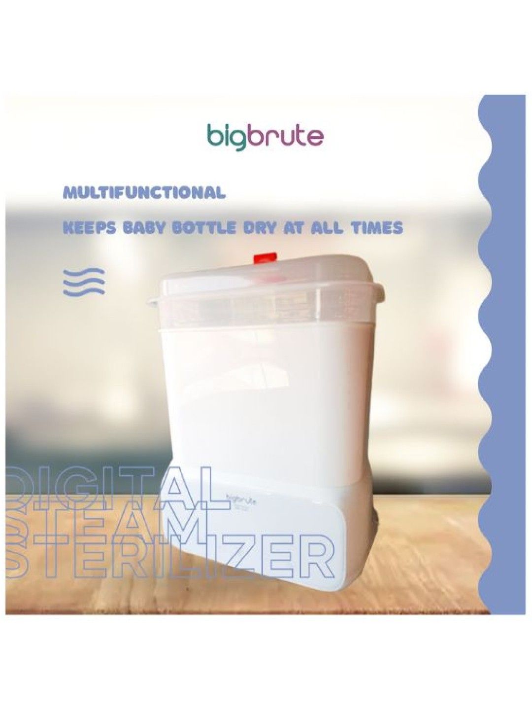 Big Brute Digital Steam Sterilizer (No Color- Image 3)