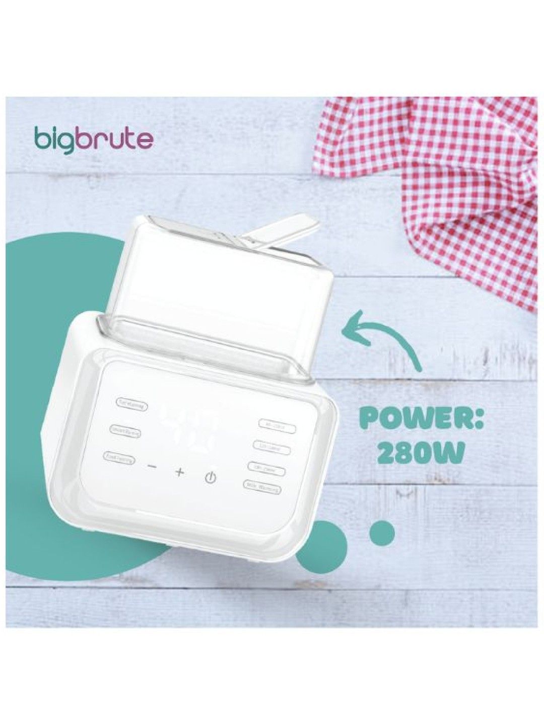 Big Brute Digital Bottle Warmer (No Color- Image 3)
