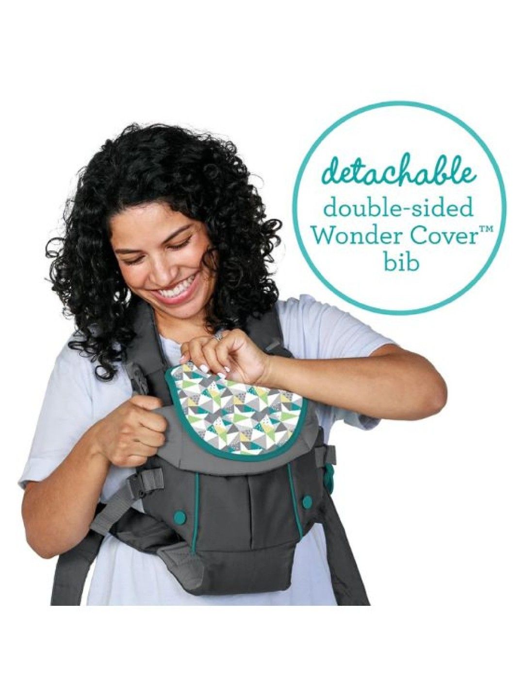 Infantino Swift Classic Carrier with Pocket (Grey- Image 3)