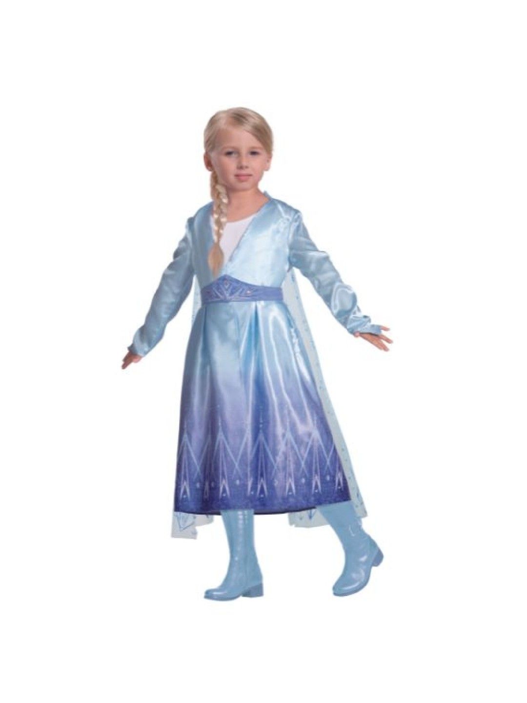 Disney Frozen II Elsa Girls' Costume (No Color- Image 3)