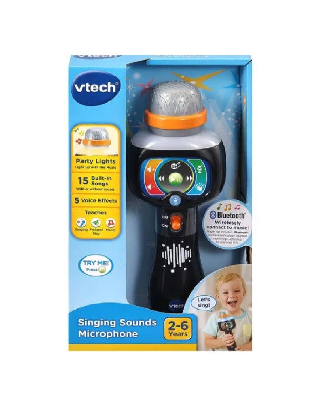 VTech Toddler Singing Sounds Microphone (Multicolor- Image 3)