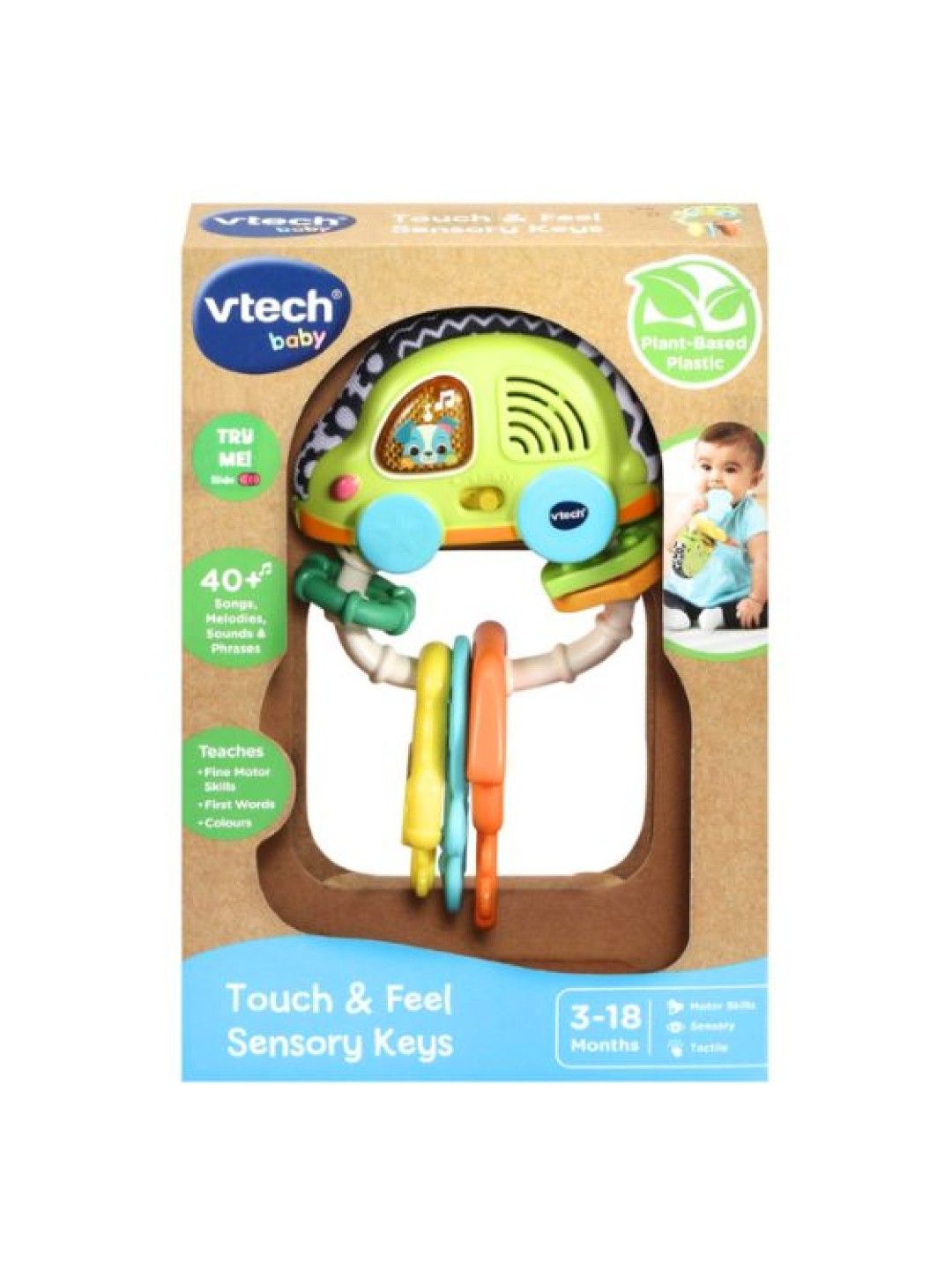 VTech Touch & Feel Sensory Keys (Multicolor- Image 3)