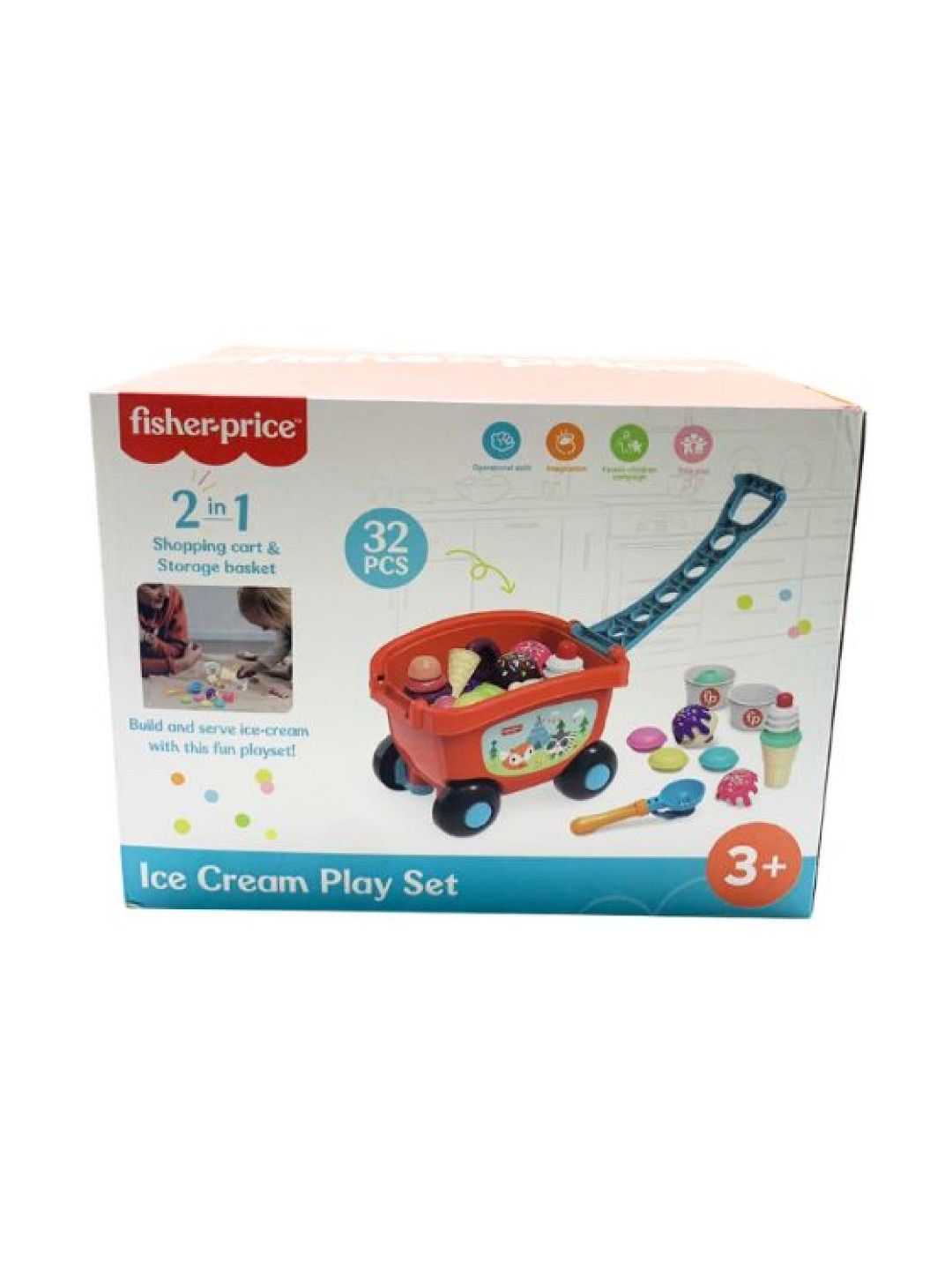Fisher Price Ice Cream Pick Up Truck (32pcs.) (Multicolor- Image 3)