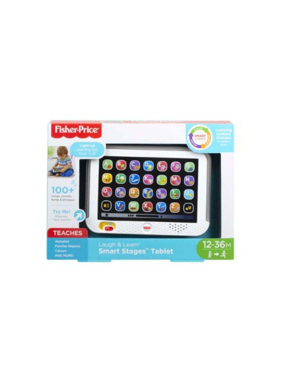 Fisher Price Laugh & Learn Smart Stages Tablet (Multicolor- Image 2)