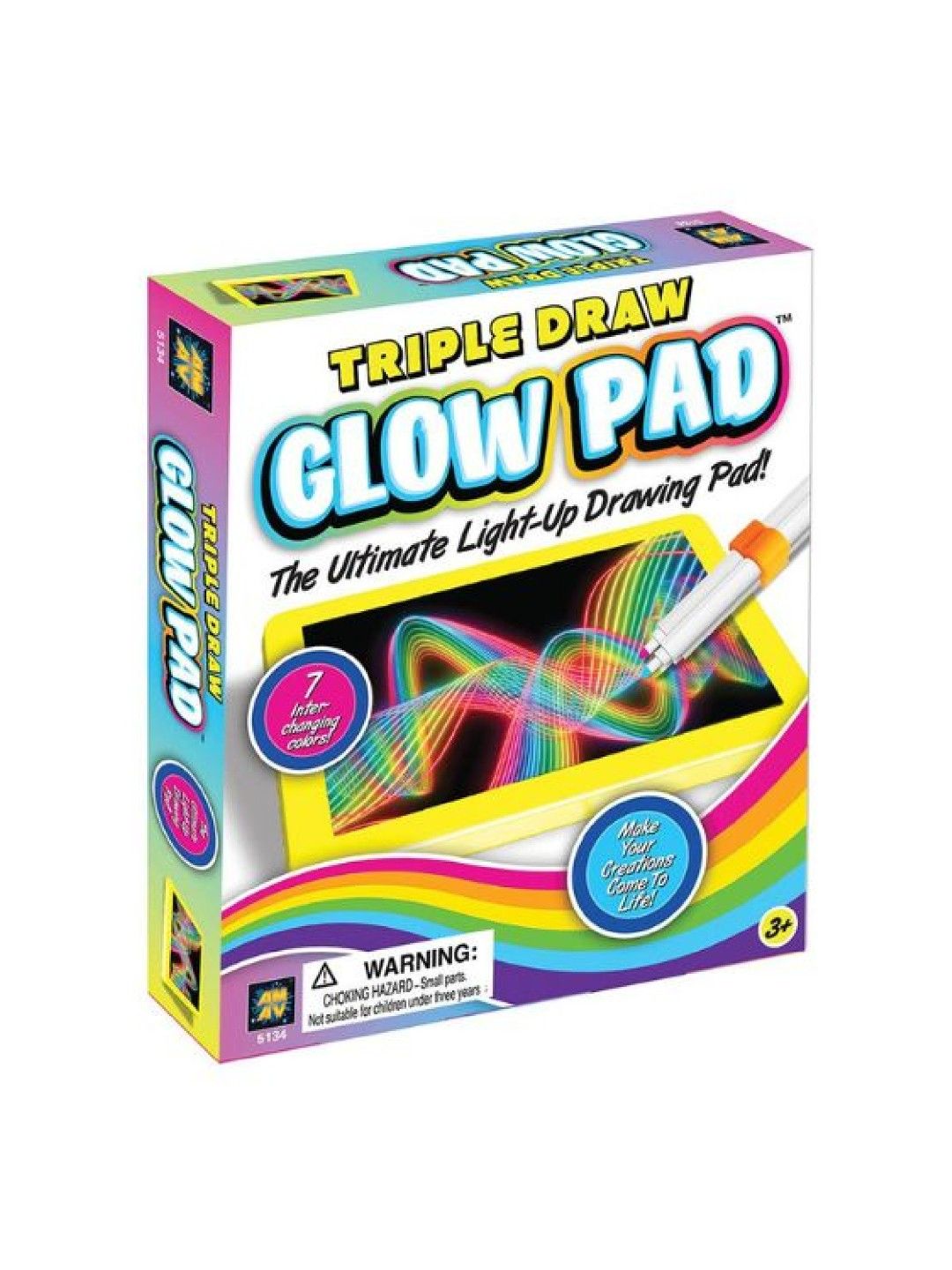 Glow Pad Triple Art Glow Pad (No Color- Image 3)