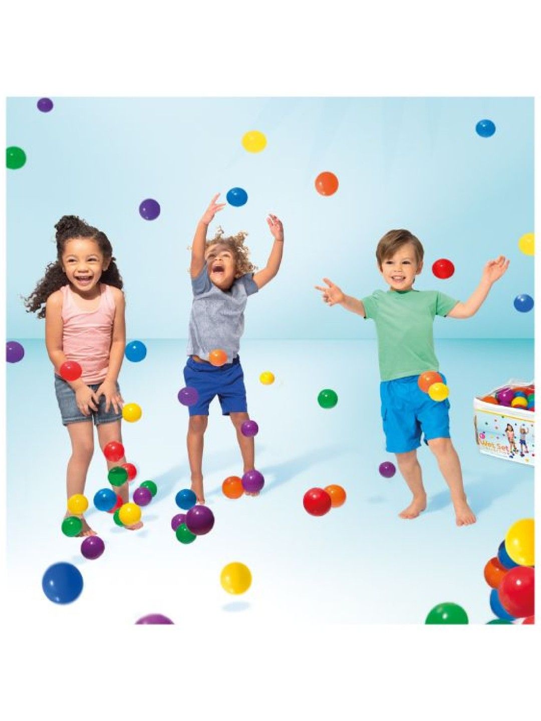 Intoyz Small Fun Ballz™ (Ball-100pcs) with Carry Bag (No Color- Image 3)