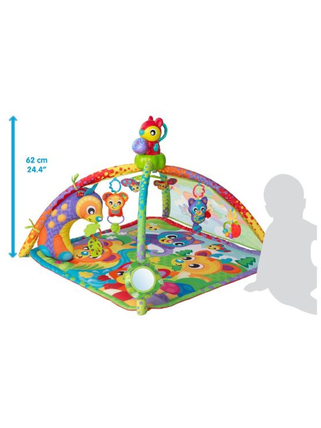 Playgro Woodlands Music And Lights Projector Gym (No Color- Image 3)