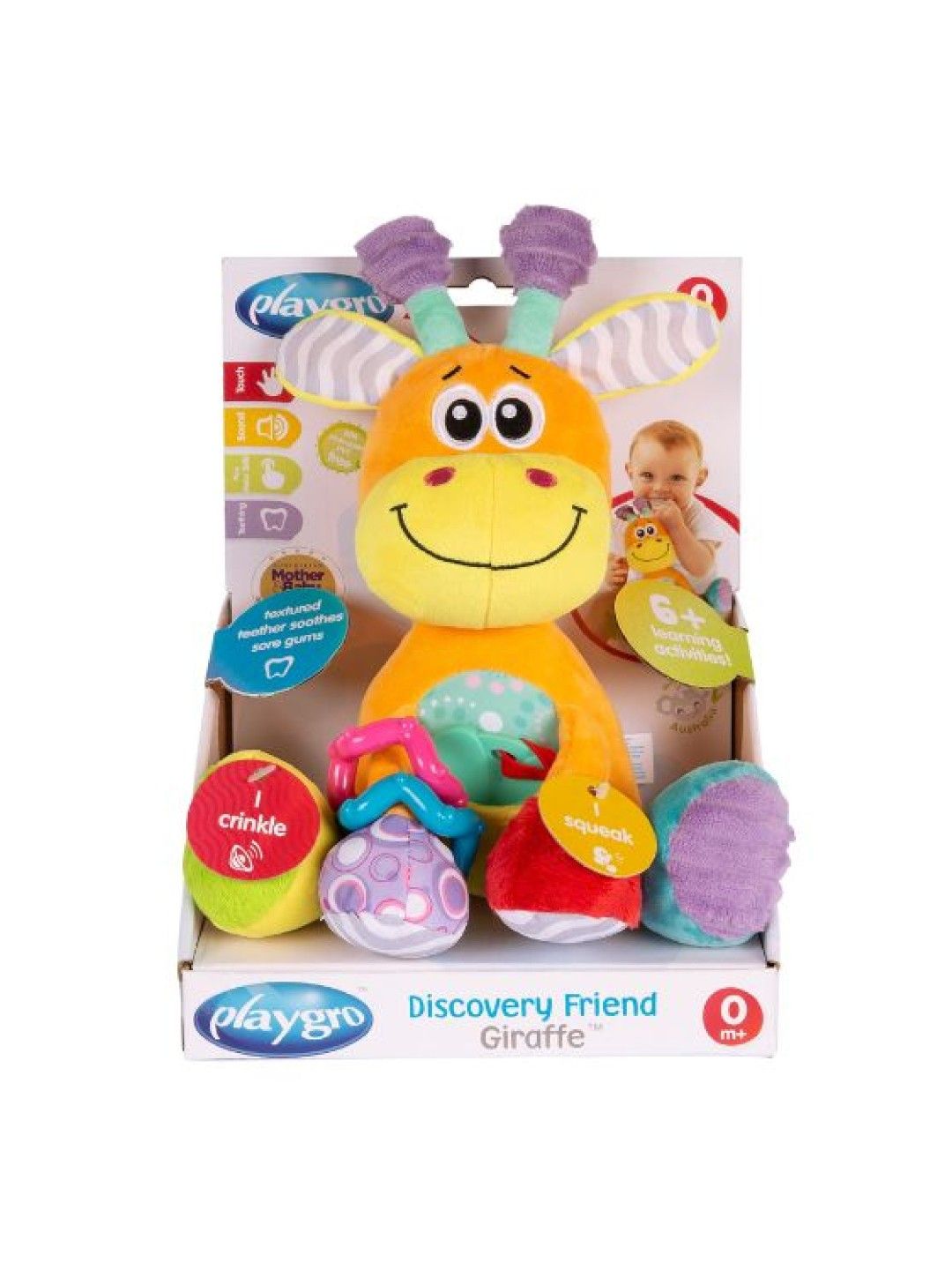 Playgro Discovery Friend Giraffe (No Color- Image 3)