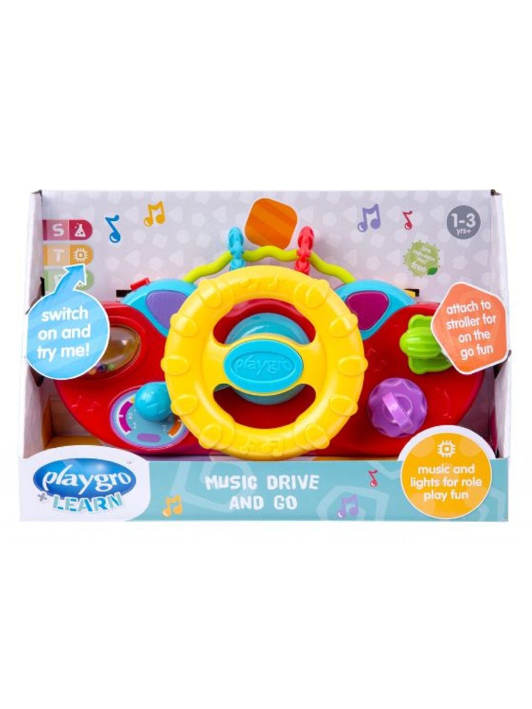 Playgro Music Drive And Go (No Color- Image 3)