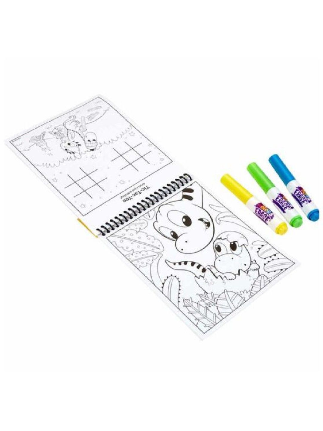 Crayola Color & Erase Reusable Activity Pad: Dinosaurs (No Color- Image 3)
