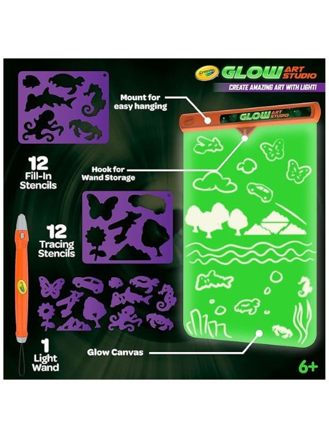 Crayola Glow Art Studio (No Color- Image 3)