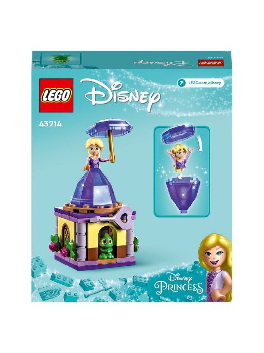 Lego Disney Princess 43214 Twirling Rapunzel Building Blocks (89pcs) (No Color- Image 3)