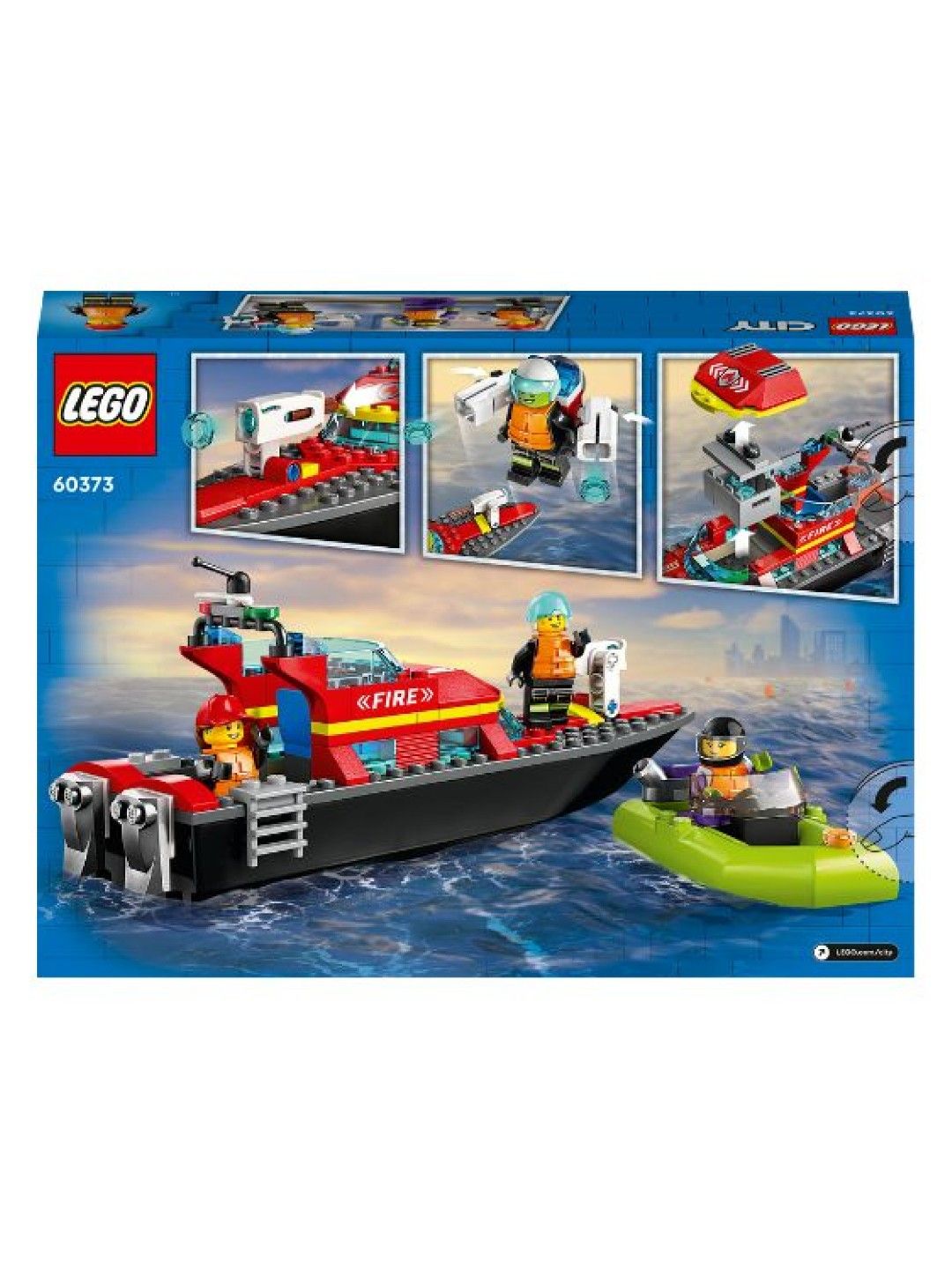 Lego fire rescue boat sale