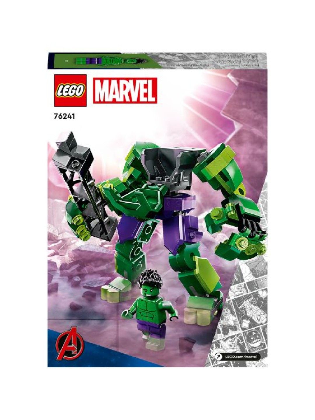 Lego Super Heroes 76241 Hulk Mech Armor Building Blocks (138pcs) (No Color- Image 3)