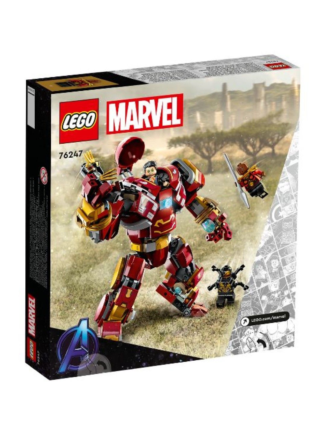 Lego Super Heroes 76247 The Hulkbuster: The Battle of Wakanda Building Blocks(385pcs) (No Color- Image 3)