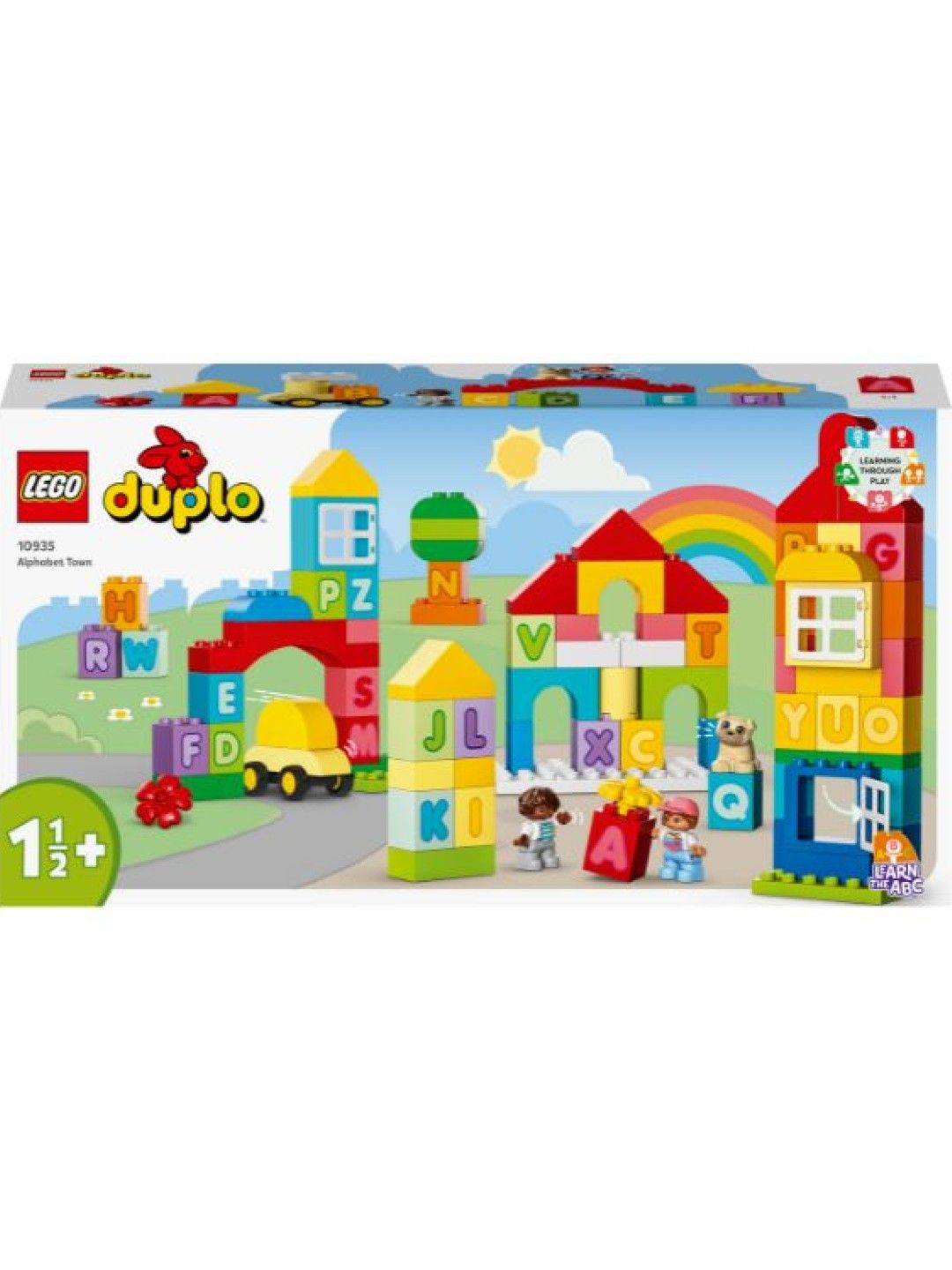 Lego DUPLO 10935 Alphabet Town Building Blocks (87pcs) (No Color- Image 3)