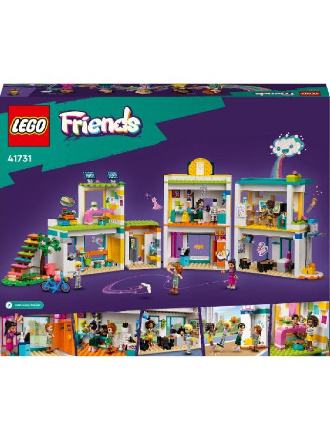 Lego Friends 41731 Heartlake International School Building Blocks (985pcs) (No Color- Image 3)