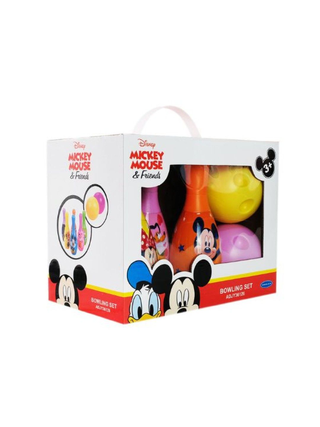 Disney Mickey Mouse Pins & Strikes Bowling Set (No Color- Image 3)